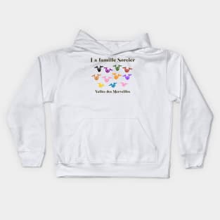 La famille Sorcier - Vallée des Merveilles Kids Hoodie